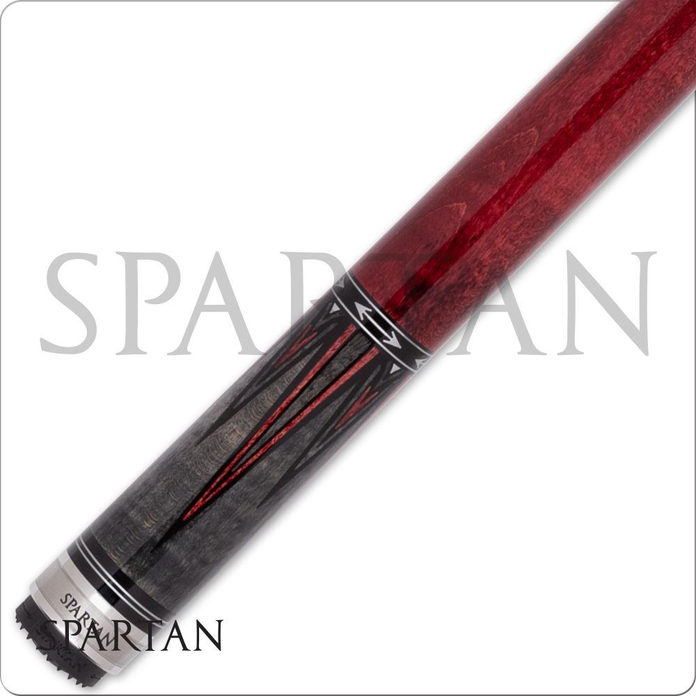 Spartan SPR07 Pool Cue Grey with Red No Wrap 12.75 mm Shaft! Free Shipping!!