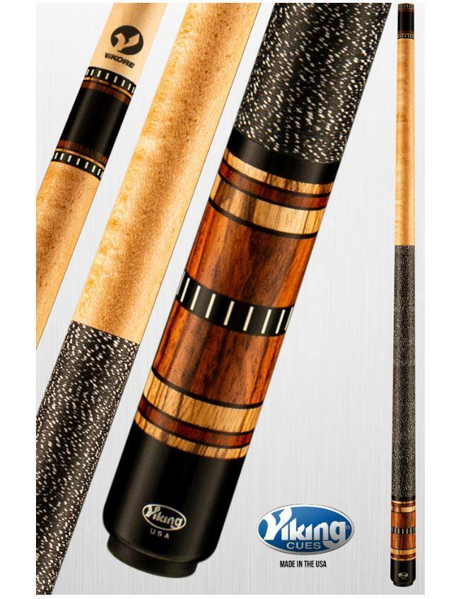 Viking Linen Wrap Pool Cue B3771 w/ Vikore High Performance Shaft Free Shipping