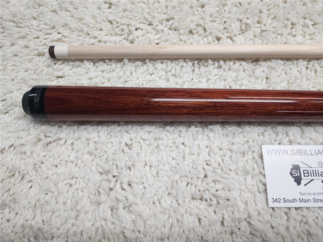 KODA POOL CUE KDSP10 Rengas True 4-Prong Sneaky Pete FREE SHIPPING 19 oz 12.25mm