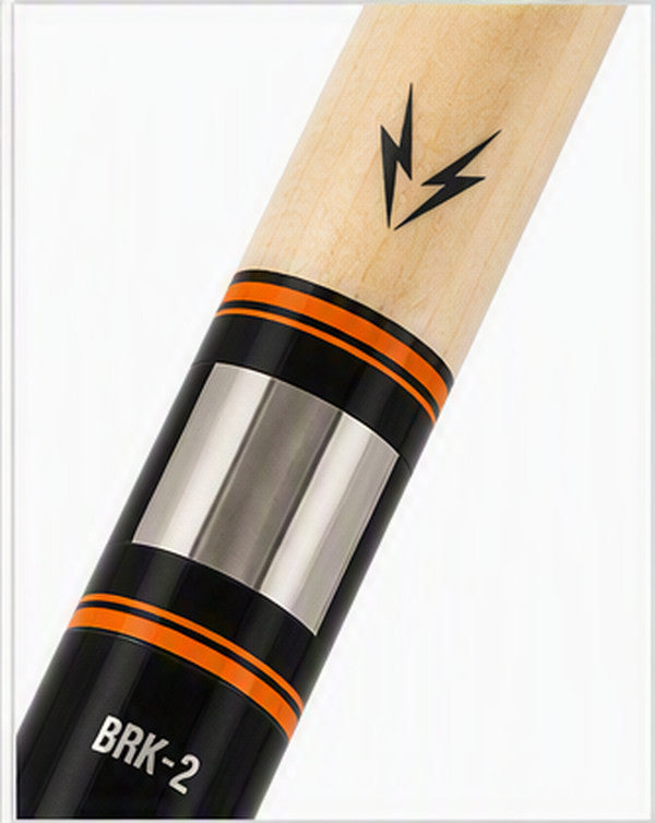 Viking Valhalla VA-JMPBRK2 HD Graphic Transfers Pool/Billiard Break Cue - Black