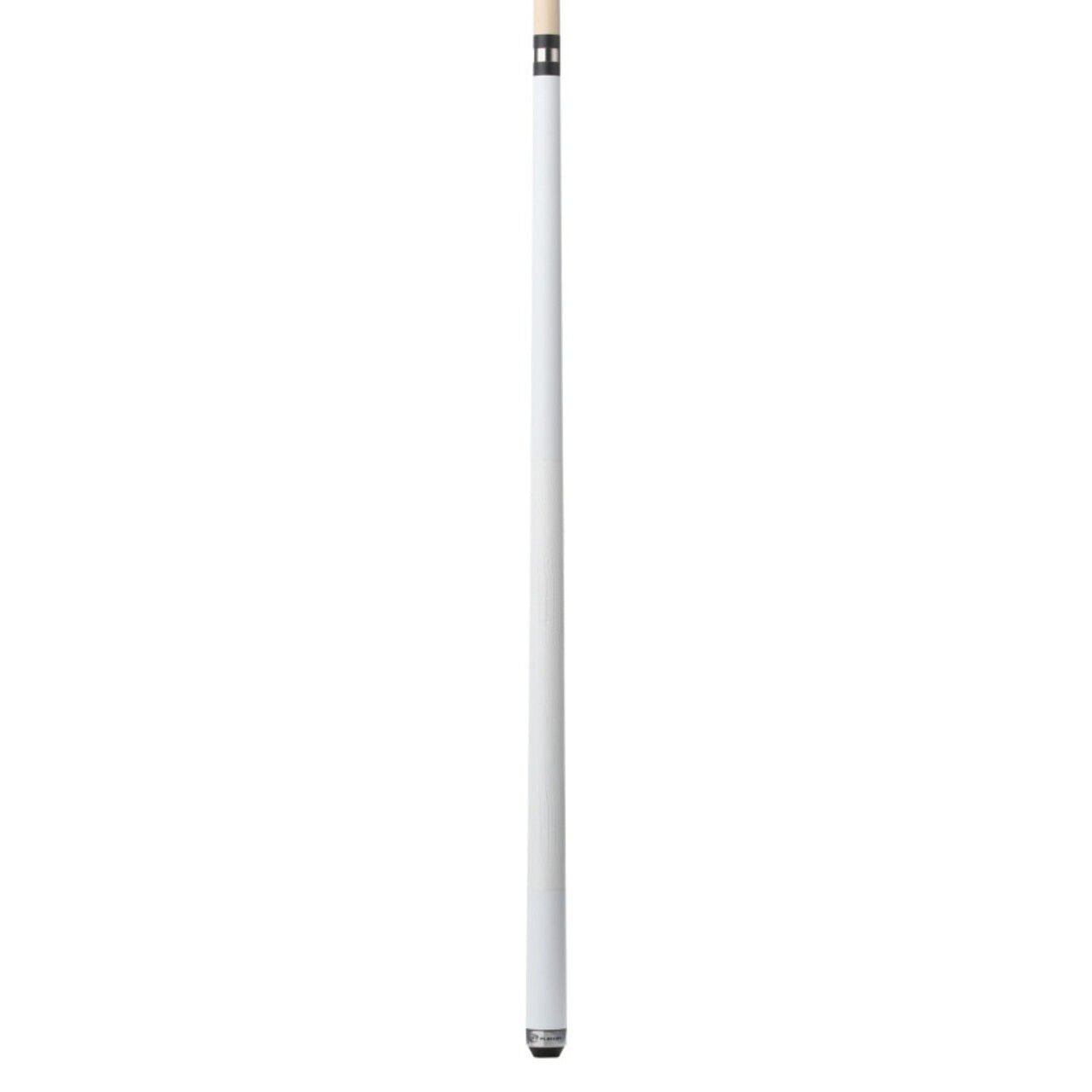 Players C707 Dandelion White Matte Cue with Embossed Leather Wrap