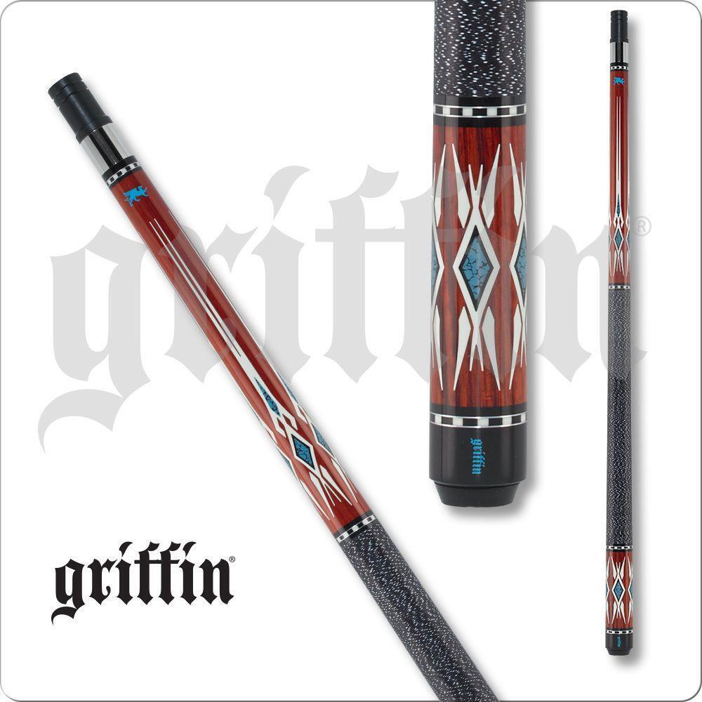 Griffin GR41 Pool Cue w/ Joint Protectors & FREE Shipping 19oz 