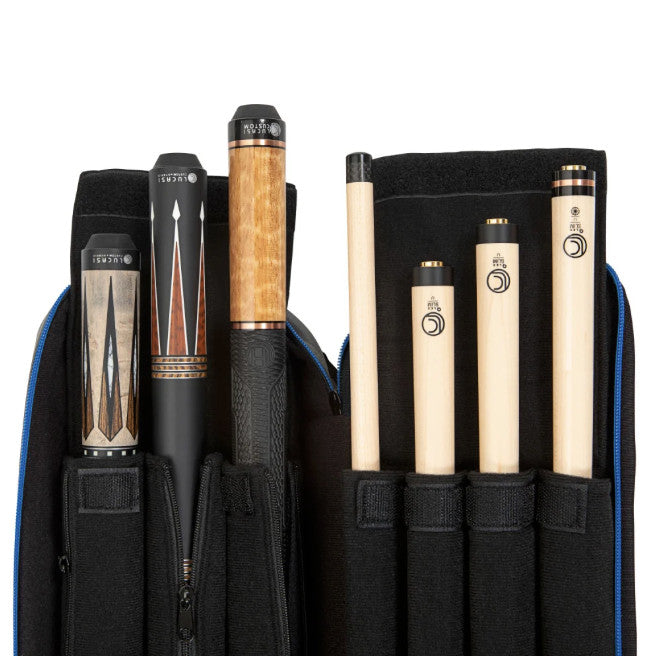 Lucasi Rival 3 Butt 4 Shaft Soft Cue Case LC348W - Free Shipping