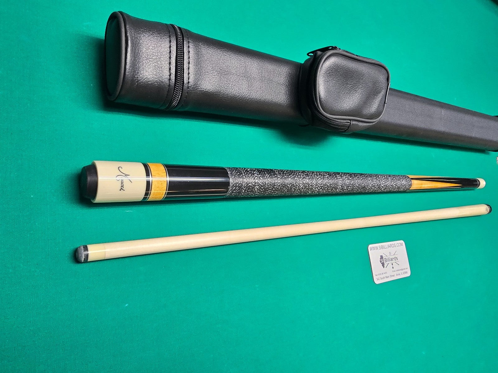 Meucci Power Piston 2 Pool Cue – 19oz | 12.5mm Pro Shaft + FREE Hard Case | NEW!