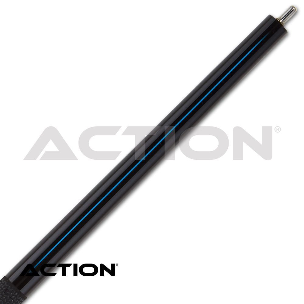 Action ABK08 Black with Yellow Stripe Break Cue - 25oz! New! Free Shipping!