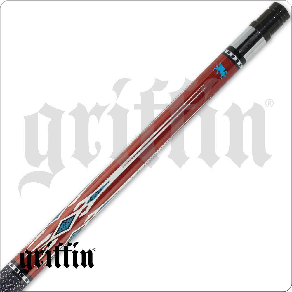 Griffin GR41 Pool Cue w/ Joint Protectors & FREE Shipping 19oz 