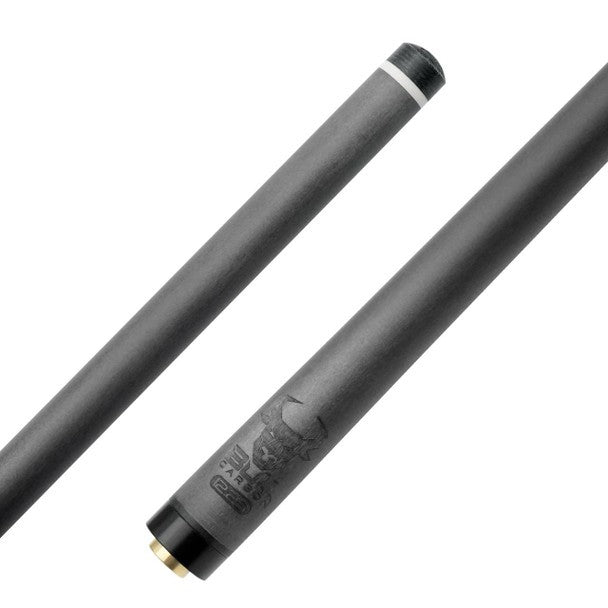 Bull Carbon Pool Cue – BCSP2 Silver Split Point – Carbon Fiber Shaft – Uni‑Loc