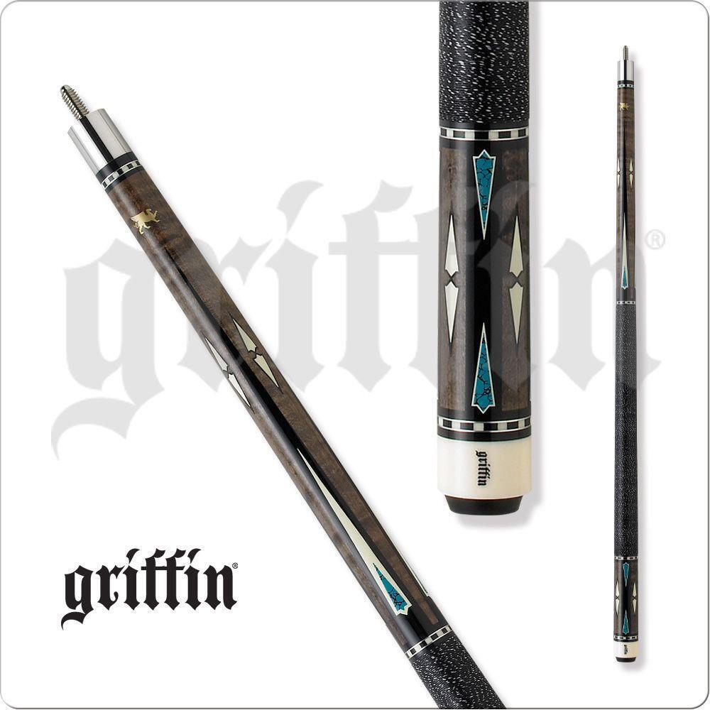 Griffin GR32 Pool Cue w/ Joint Protectors & FREE Shipping 19oz 