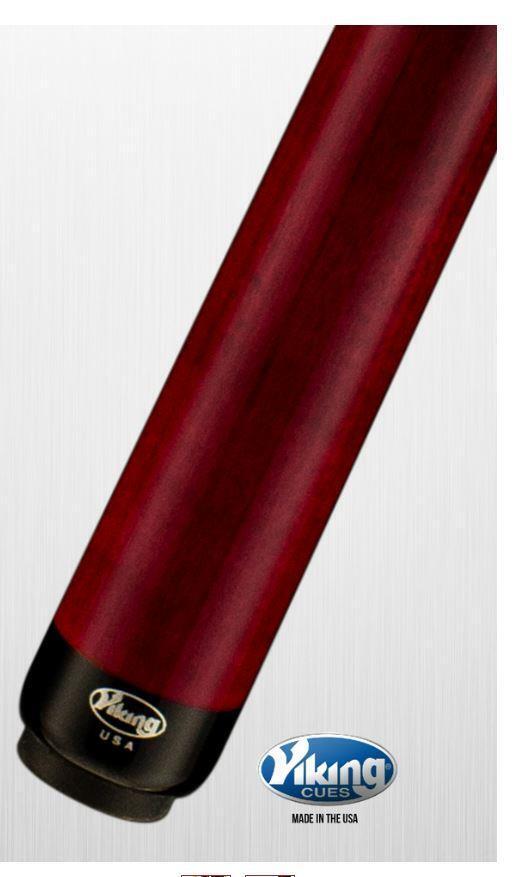 Viking B2012 Wrapless Pool Cue w/ 13 mm V PRO Shaft (Black Cherry) - Free Shippi