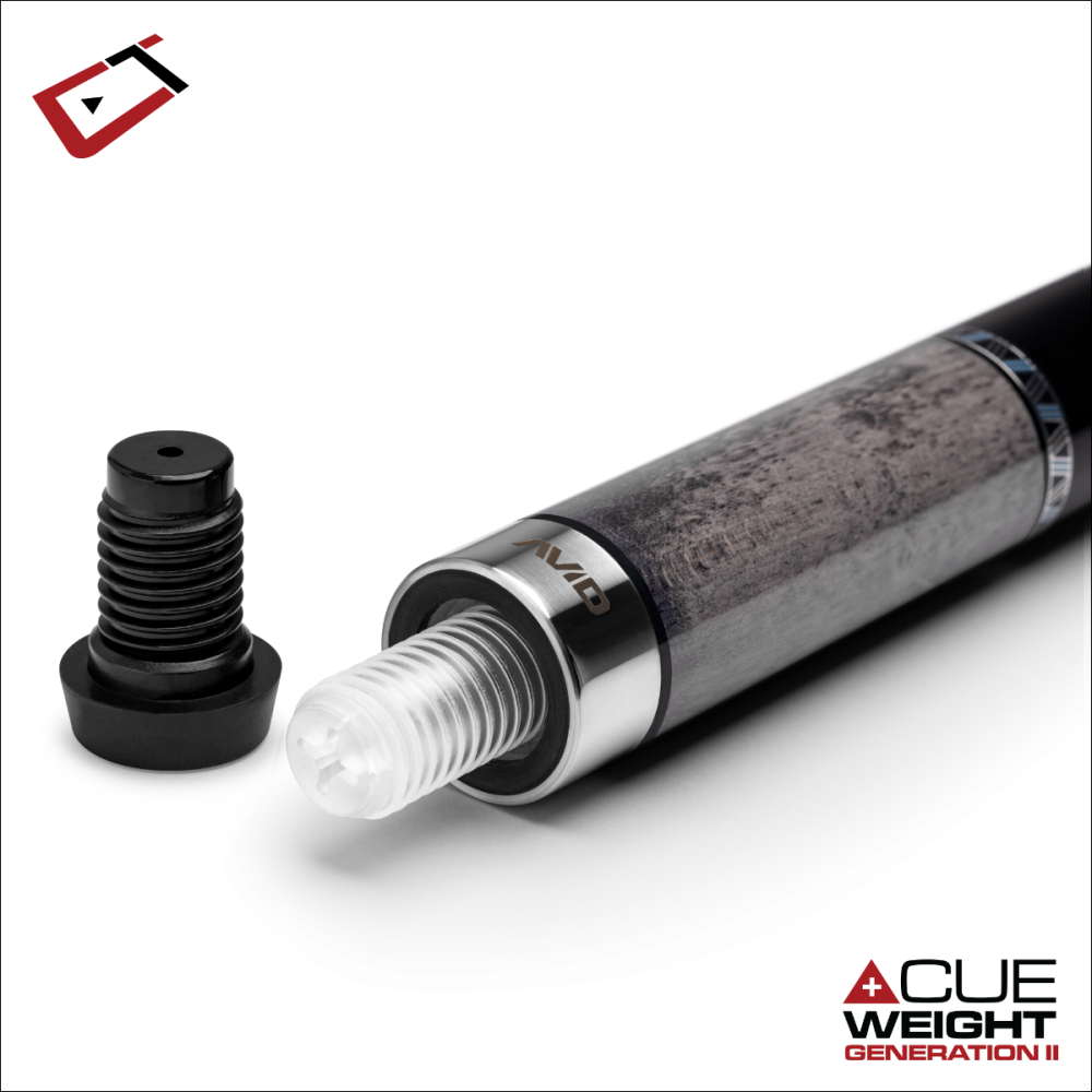 Cuetec AVID Surge Break Cue Gray Stain Pool Billiard Cue Stick 19oz