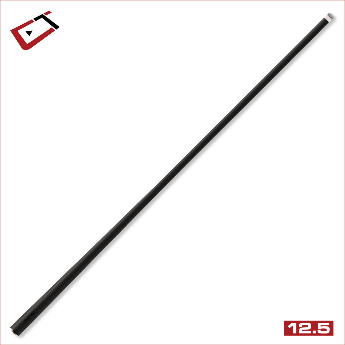 Cuetec Cynergy 12.5mm Carbon Fiber Shaft – 3/8 x 10 Flat | Pro-Level Accuracy