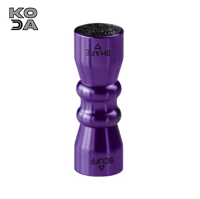 KODA Sports KDV40PL Purple Snake Pool Cue – 12.5mm LD Shaft - Free Case & Bowtie