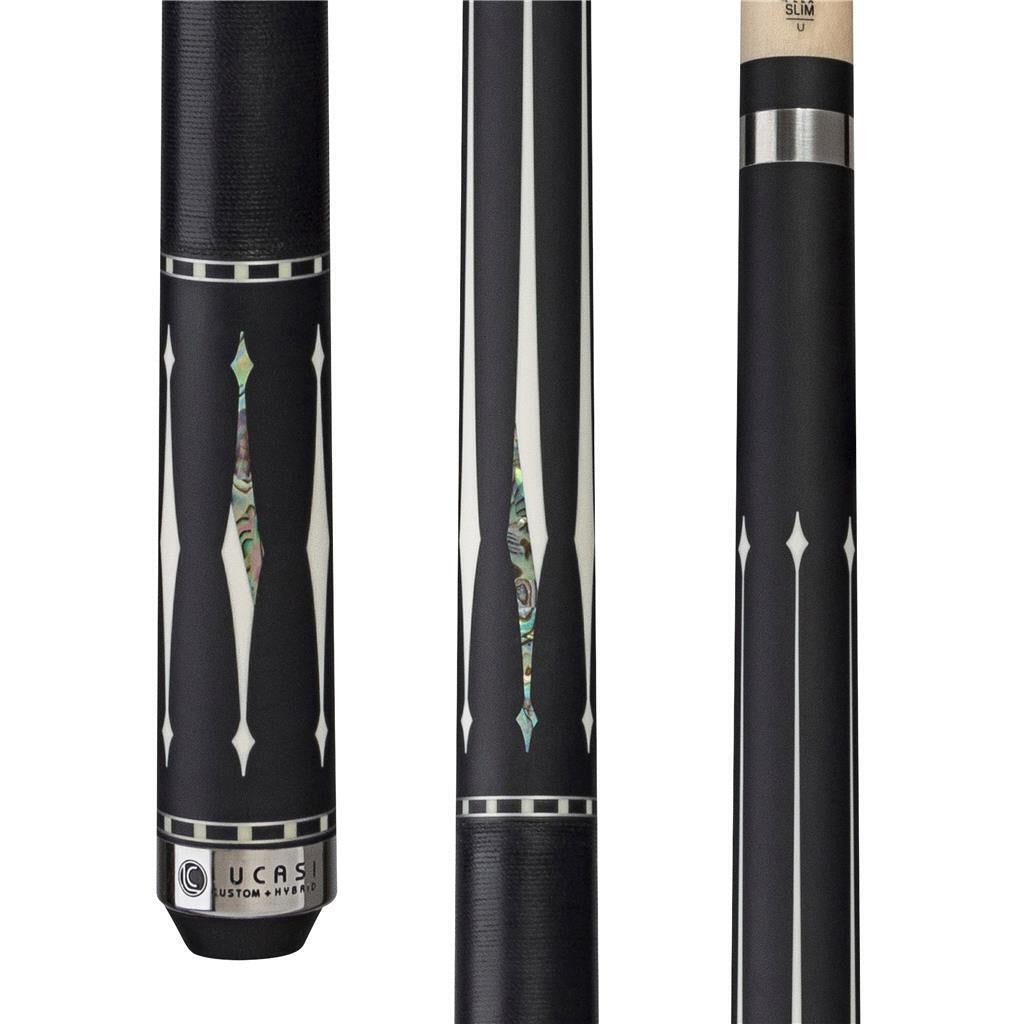 LUCASI LUX 59 CUSTOM CUE UNILOC LTD 11.75mm SHAFT! with Kamui Soft Tip