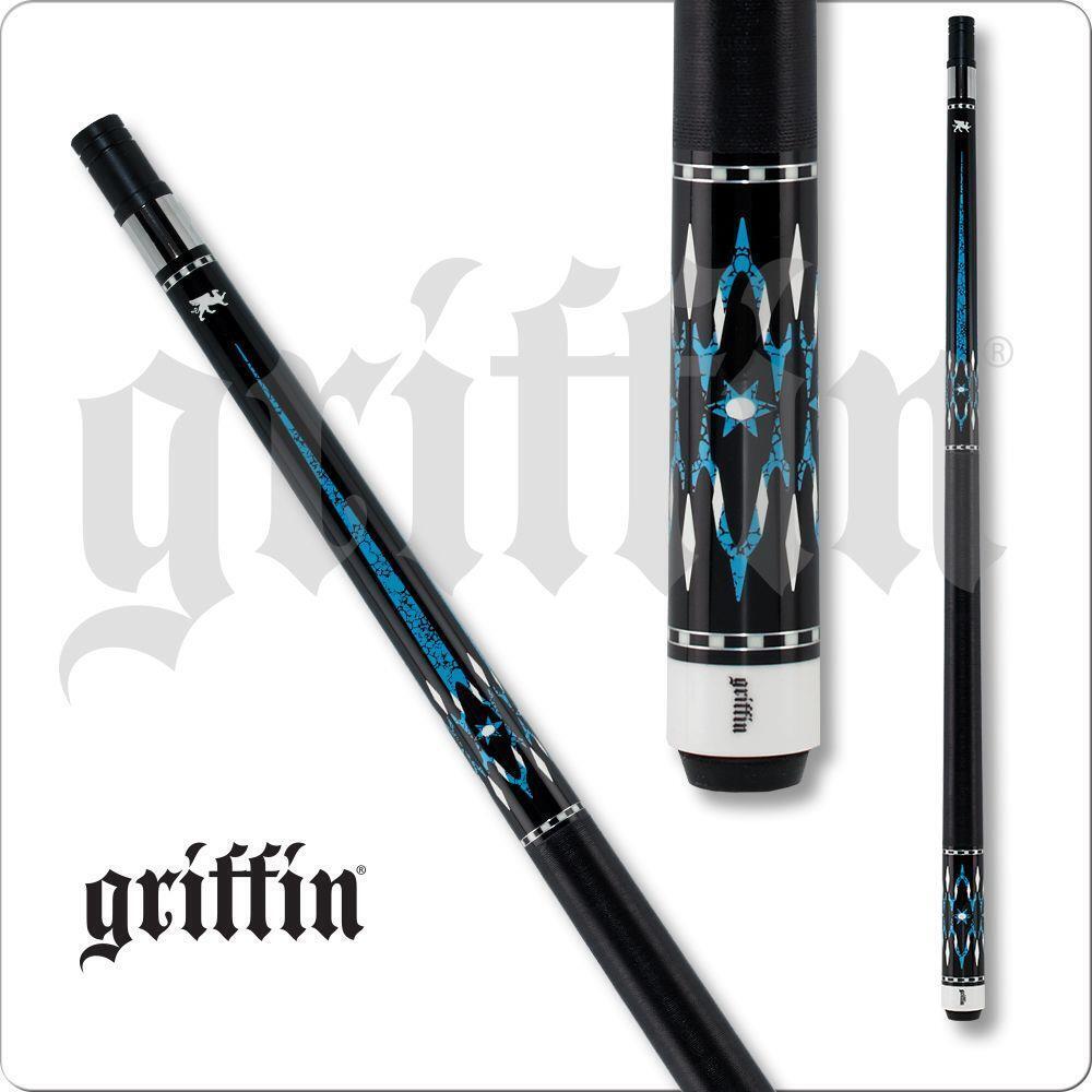 Griffin GR42 Pool Cue w/ Joint Protectors & FREE Shipping 19oz 