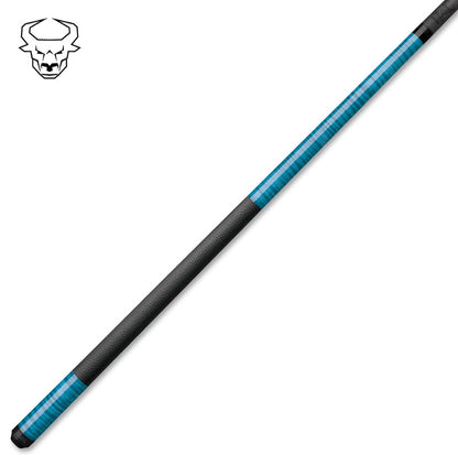 Bull Carbon BCC5 Pool Cue – Brown Curly Maple - Carbon Fiber Shaft – Uni‑Loc
