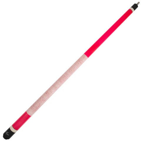Meucci European Pool Cue - Pink - 12.5mm Pro Shaft - Free 1X1 Hard Case!