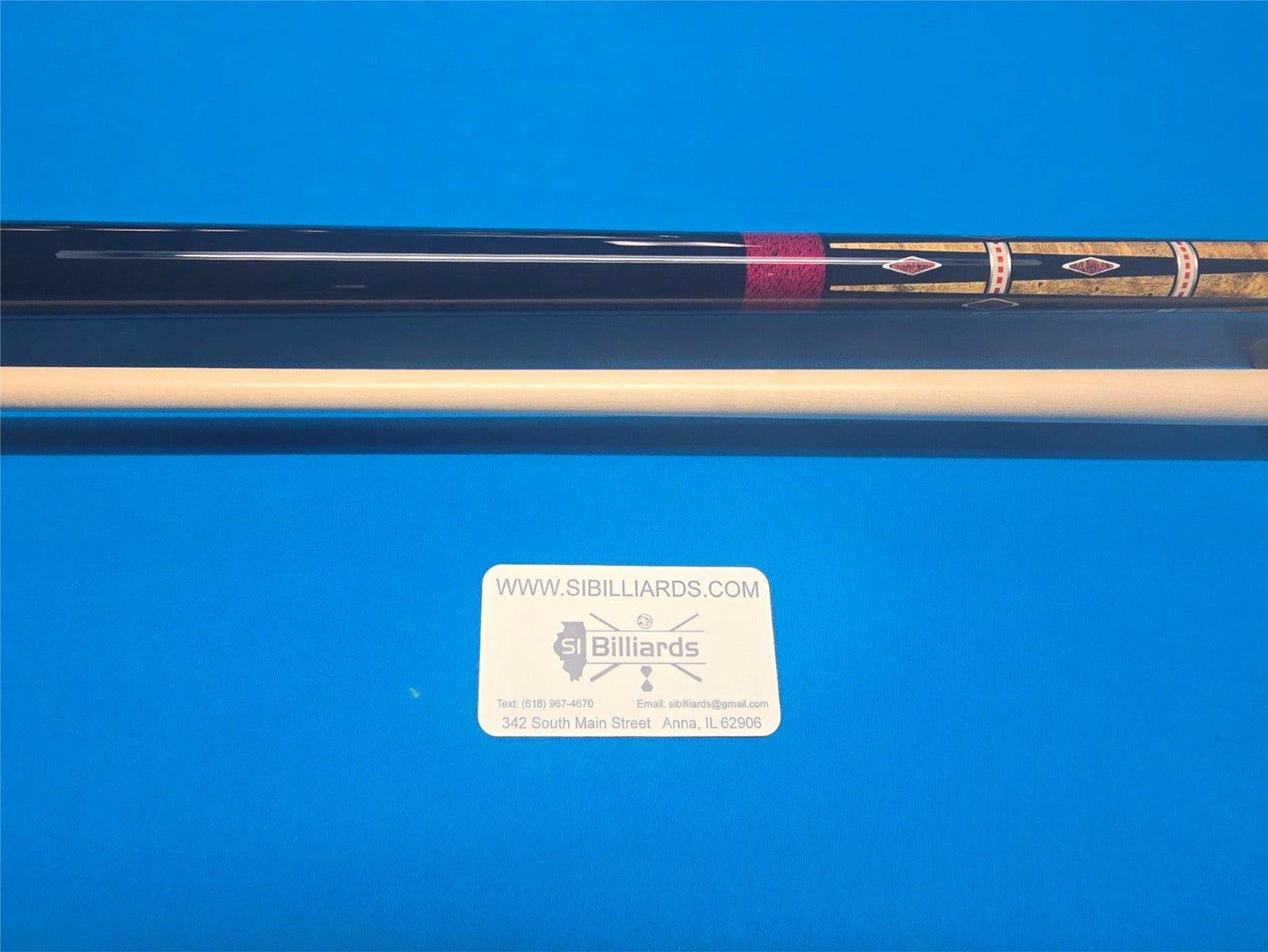 Meucci 21st Century 5 Pool Cue – Pro Shaft – Black Wrap – Made USA - Free Case!