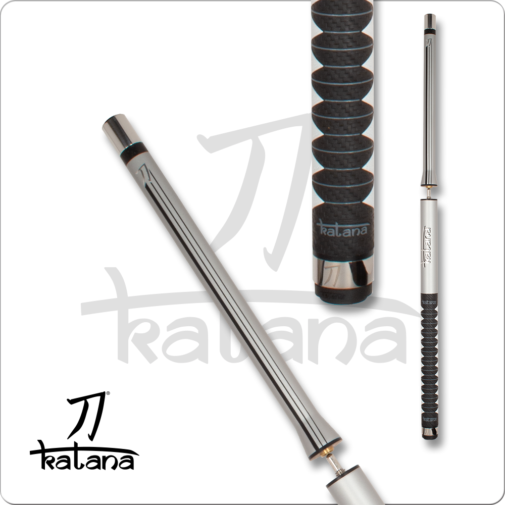 Katana KATBJ03 Silver Break Jump Cue Pool Cue w/ Joint Protectors & FREE Shippin