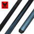 Bull Carbon LD7 Sneaky Pete Pool Cue, 29 Inch Carbon Fiber Shaft, Blue