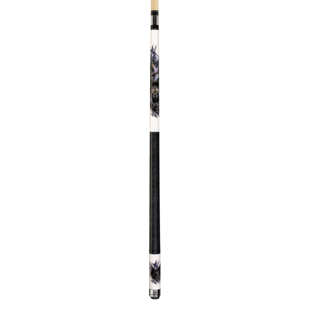 Players Golden Dragons Pool Cue with Black Linen Wrap, Lifetime Guarantee