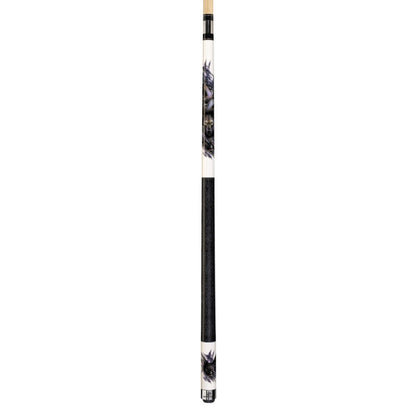Players Golden Dragons Pool Cue with Black Linen Wrap, Lifetime Guarantee