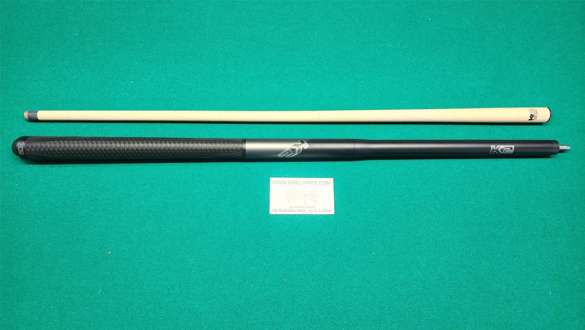 K2 5 in 1 Break/Jump Cue - Gun Metal - 13.5mm Phenolic Tip - Fast Shipping!