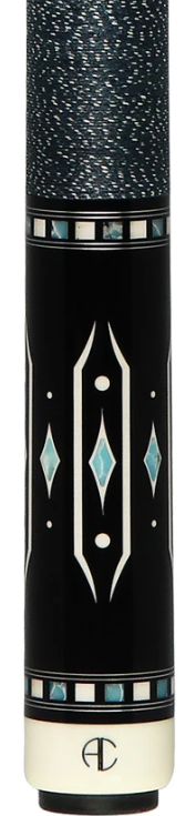 Ariel Carmeli by Viking Diamond Series Blue Diamond Pool Cue with Vikore Shaft