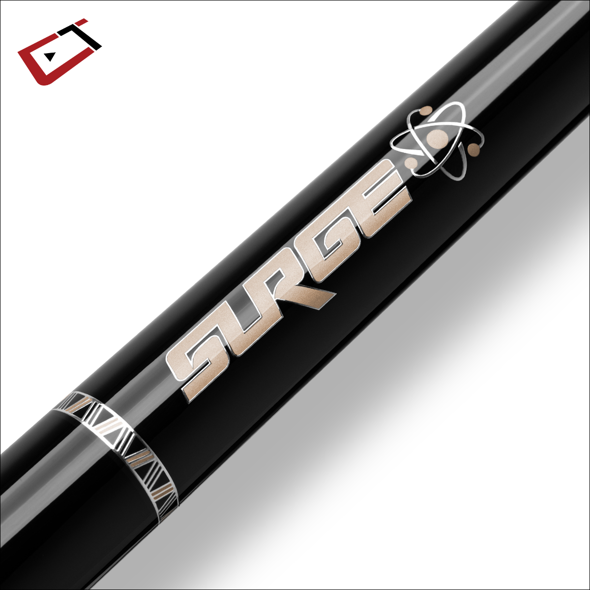 Cuetec AVID Surge Break Cue Black Gold Pool Billiard Cue Stick 19oz