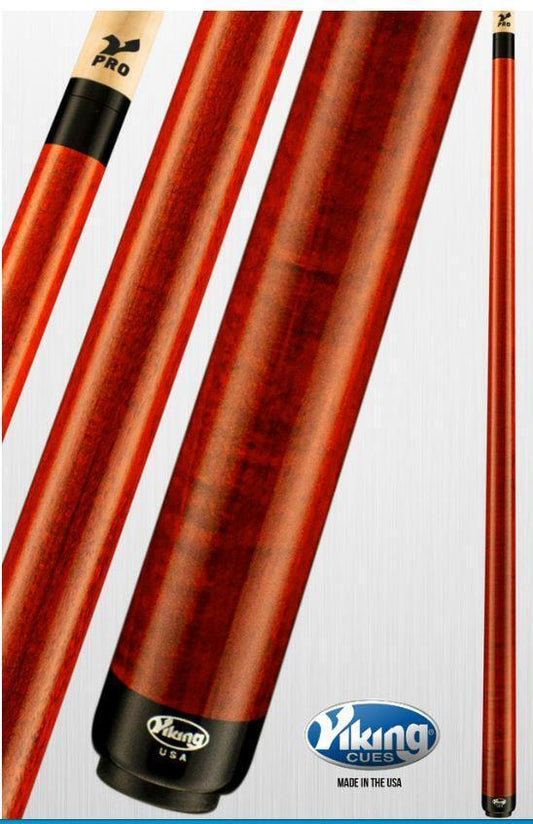 Viking B2011 Wrapless Pool Cue w/ 13 mm V PRO Shaft (Sienna) - Free Shipping