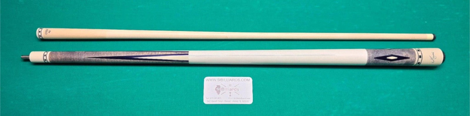 Meucci Economy Cure 7 Purple Pool Cue 19oz w/ 12.5mm Pro Shaft! Free Hard Case!