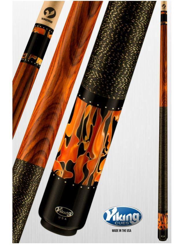 Viking Linen Wrap Pool Cue B3911 w/ Vikore High Performance Shaft Free Shipping