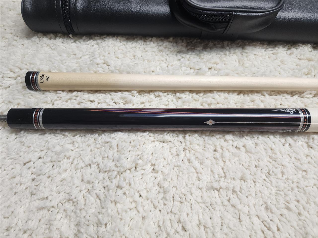 Meucci 21st Century 2 Pool Cue 19oz w/ 12.5mm Pro Shaft! Free Hard Case!