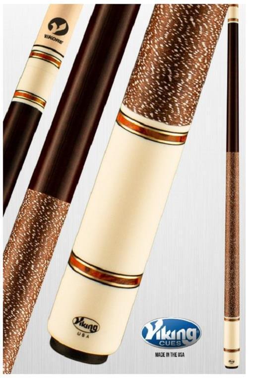 Viking B3221 Linen Wrap Pool Cue w/ ViKORE High Performance Shaft Free Shipping