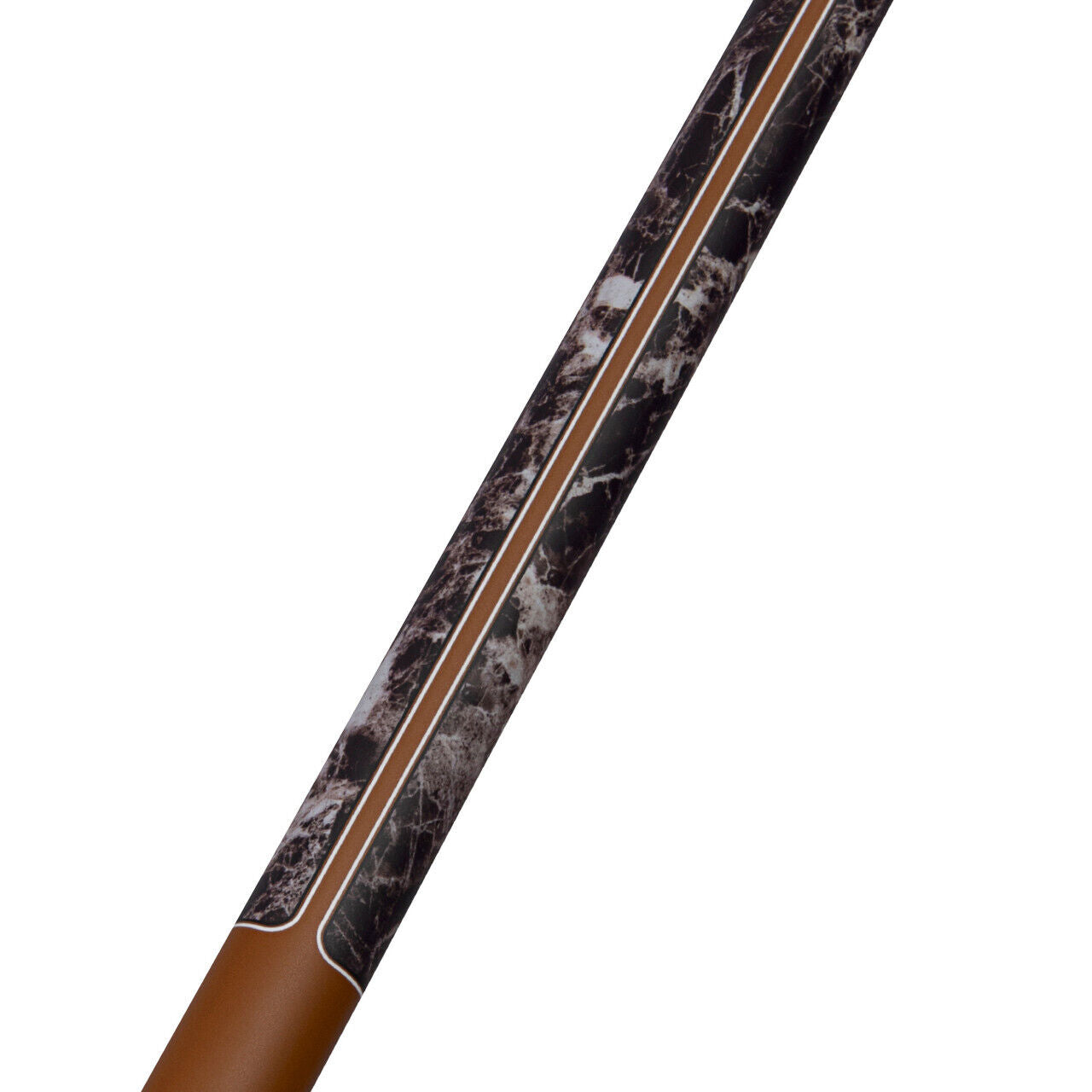 Players G4146 Brown Marble with Matte Brown Wrapless Cue! Free Shipping!