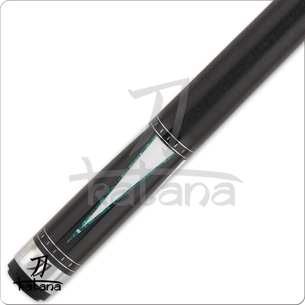 Katana KAT17 Green & White Points Cue Pool Cue w/ Joint Protectors & FREE Shippi