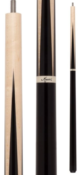 Meucci Black Sneaky Pete Pool Cue 19oz w/ 12.5mm Pro Shaft! Free Hard Case!