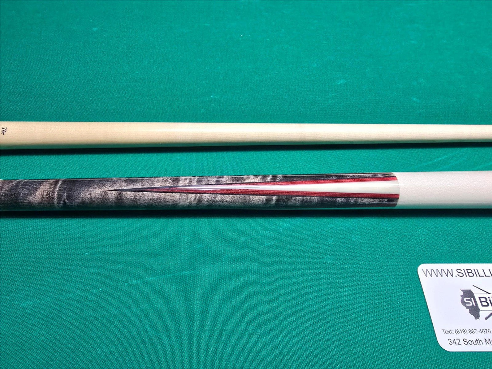 Meucci Economy Cure 7 Red Pool Cue 19oz w/ 12.5mm Pro Shaft! Free Hard Case!8