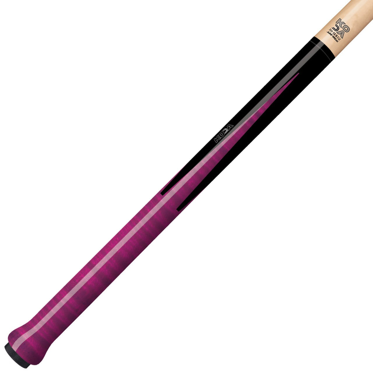 KODA KDJPPK Pink Points Jump Cue | 13.5mm Phenolic Tip | Uni‑Loc