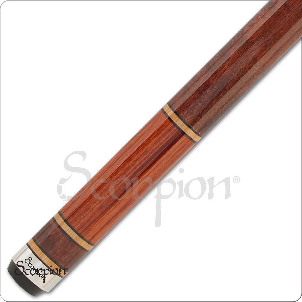 Scorpion JAR02 Series Pool Cue Cherry Stained Maple 19oz Free Shipping!