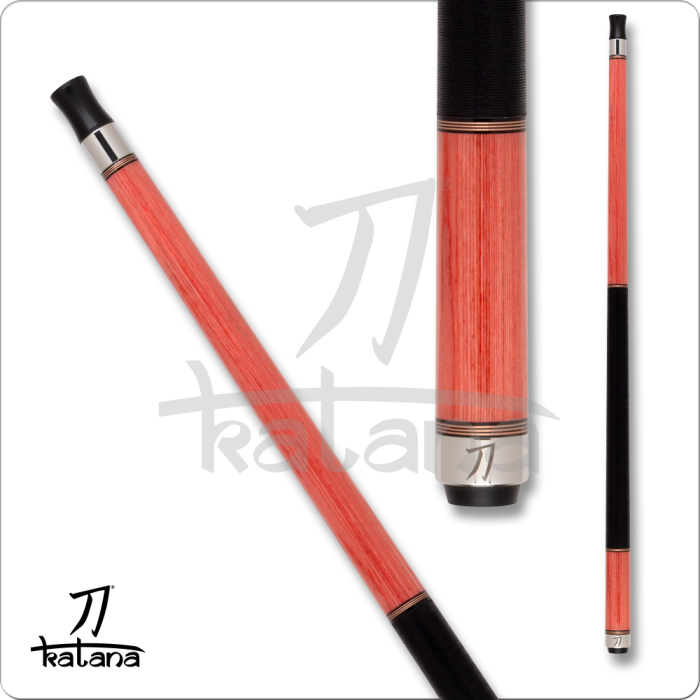 Katana Dragon - KAT2507 - 12.75mm Wood Shaft - Pink Cue JPs Included