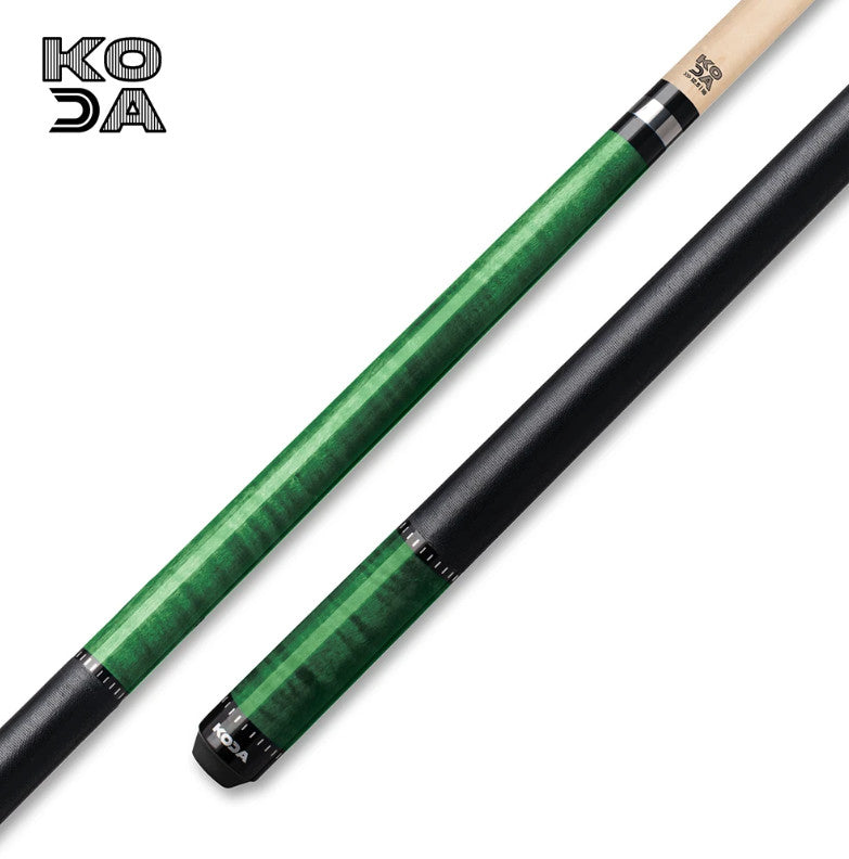 KODA Sports KD34 Pool Cue 19oz 12.5mm Maple Shaft Linen Wrap Adjustable Weight