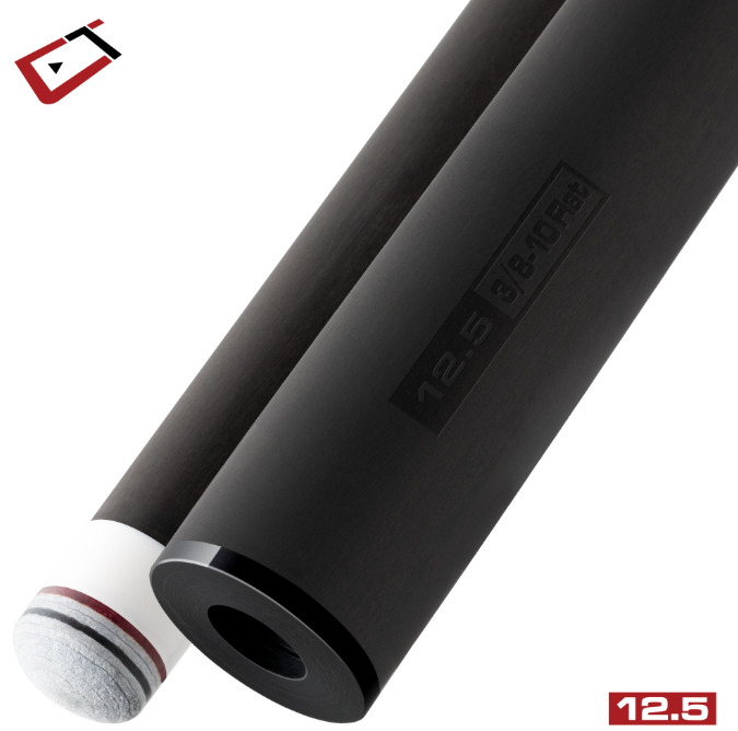 Cuetec Cynergy 12.5mm Carbon Fiber Shaft – Radial | Pro-Level Accuracy & Feel!