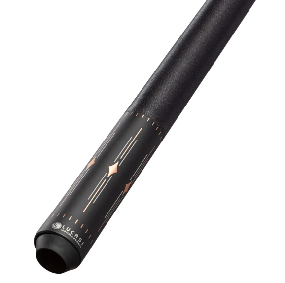 Lucasi Hybrid Matte Grey Wash/Charcoal Birdseye & White/Rose Gold 11.75mm Shaft