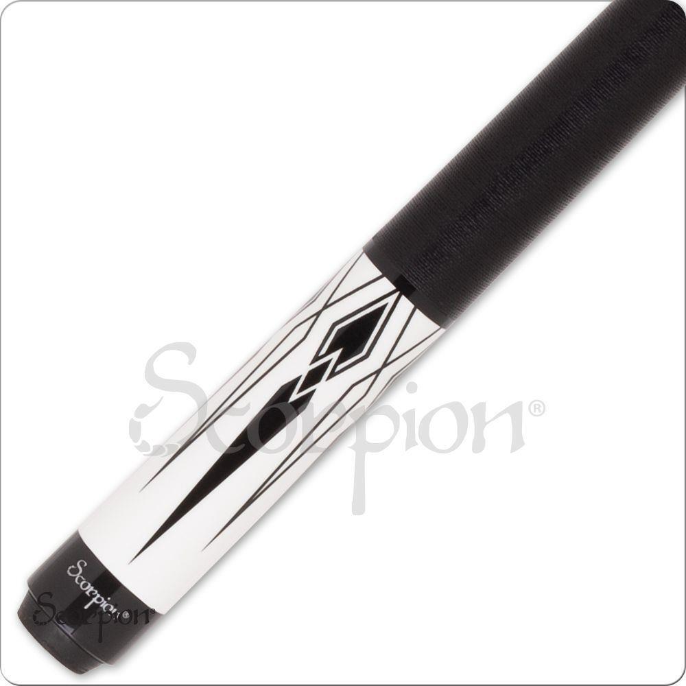 Scorpion SW10 Pool Cue Black and White 19oz Free Shipping!