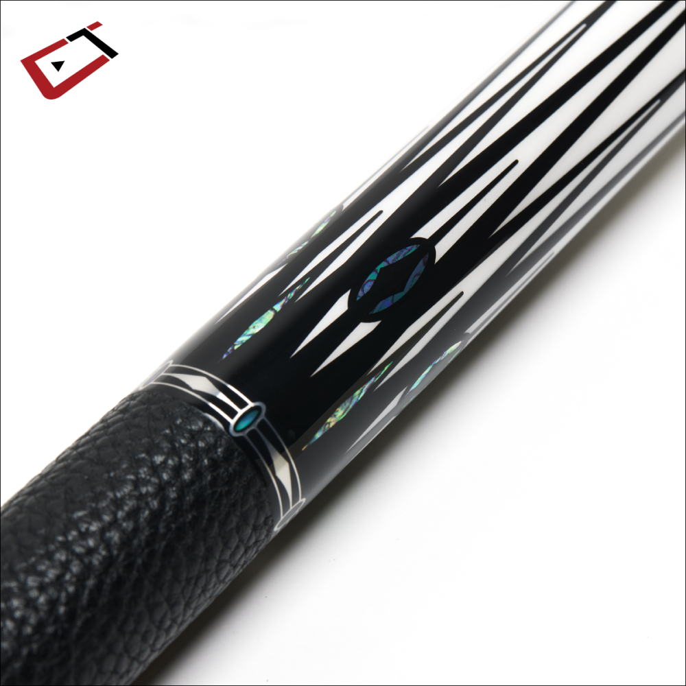 Cuetec Cynergy SVB Gen II Pool Cue – White | Leather Wrap | 11.8mm Shaft 19oz