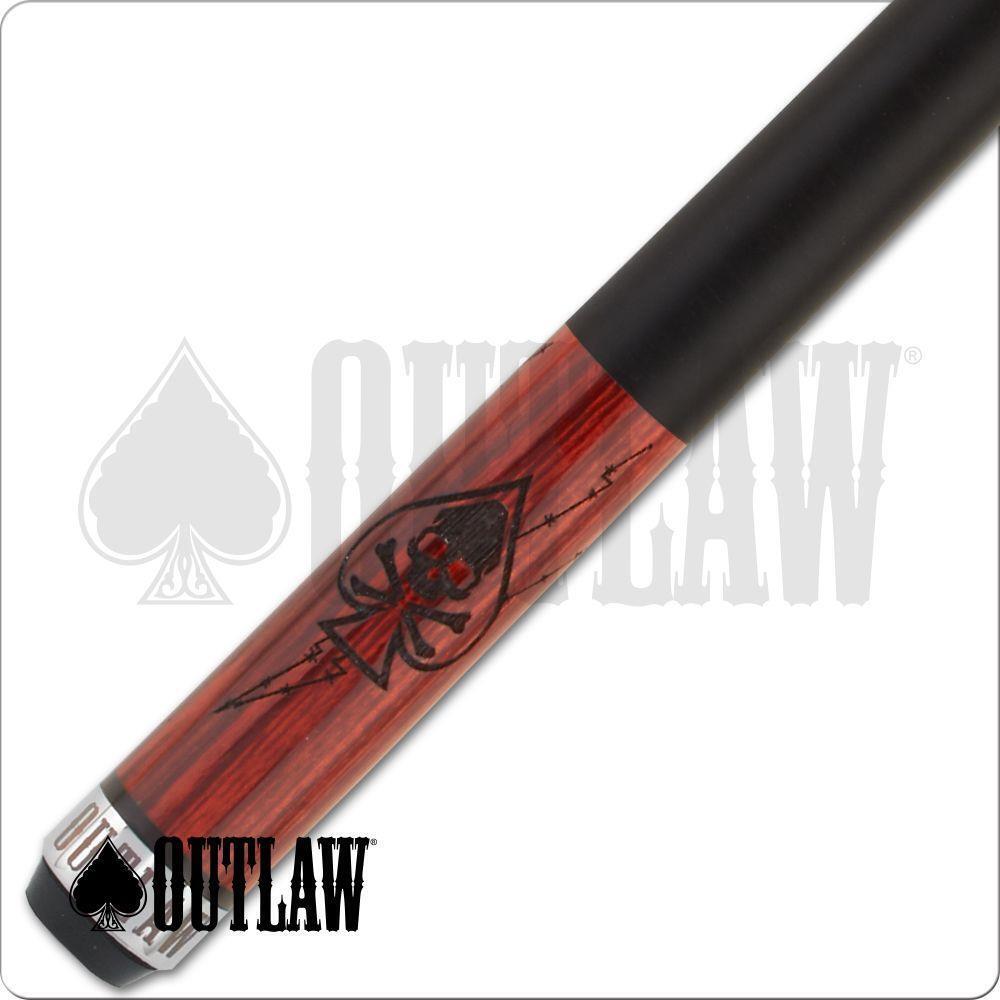 Outlaw OL53 Pool Cue Dealer of Death Design 19oz Free Shipping!