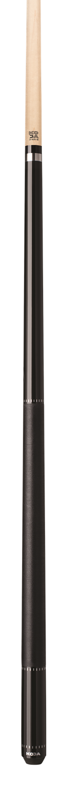 Koda KD23 Pool Cue Black Forearm with Grey  FREE SHIPPING 19 oz 13 mm