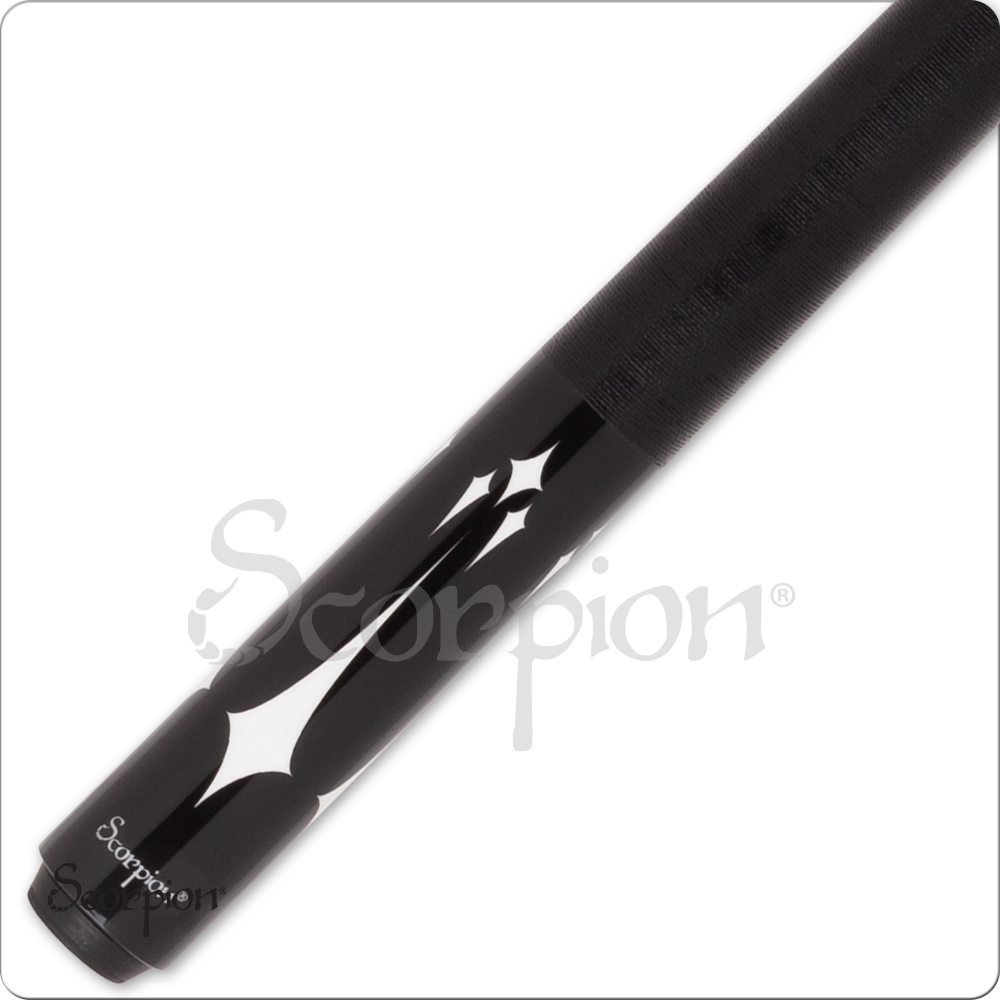 Scorpion SW11 Pool Cue White on Black 19oz Free Shipping!