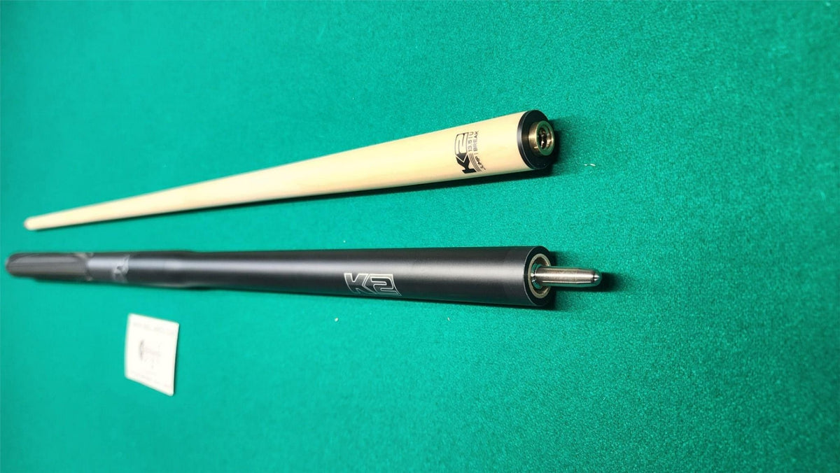 K2 5 in 1 Break/Jump Cue - Gun Metal - 13.5mm Phenolic Tip - Fast Shipping!