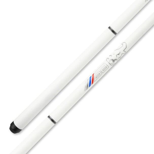 Bull Carbon Bull Breaker White Carbon Fiber Break Cue No Wrap 12.85mm